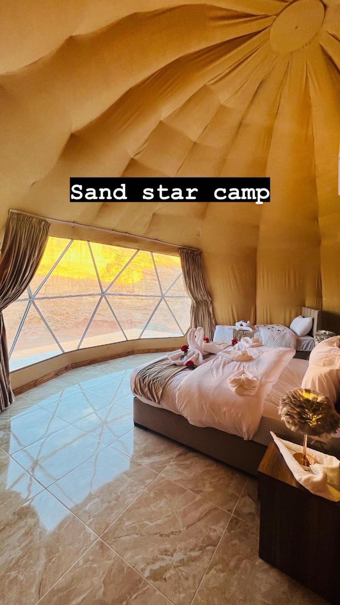 Sand Star Camp Wadi Rum Bagian luar foto